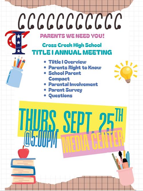Title 1 Annual Meeting